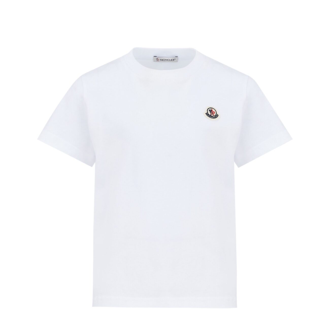 Moncler - T-Shirt mit Logo-Patch