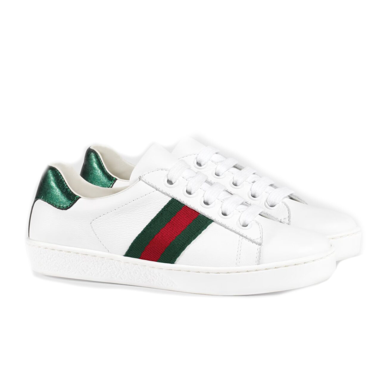 GUCCI - Sneaker mit Webstreifen – Bild 2