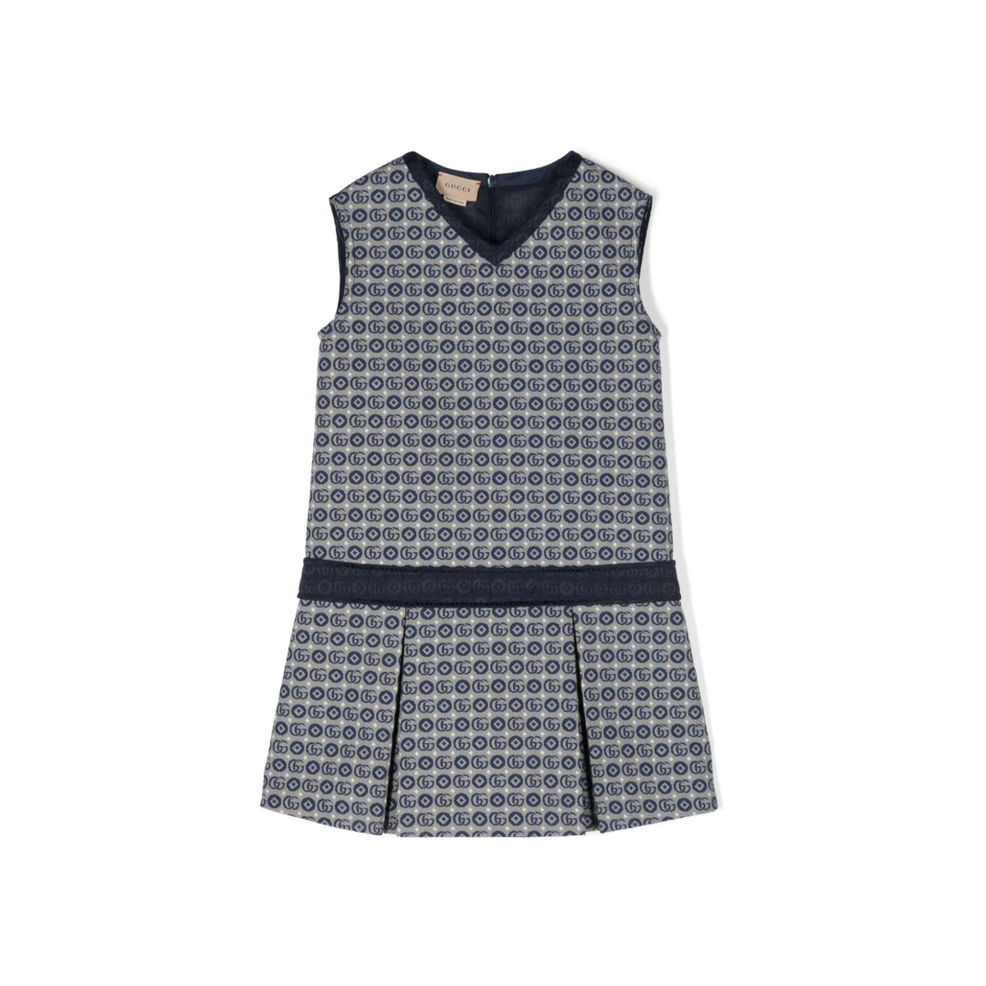GUCCI - Kleid mit Logo Print