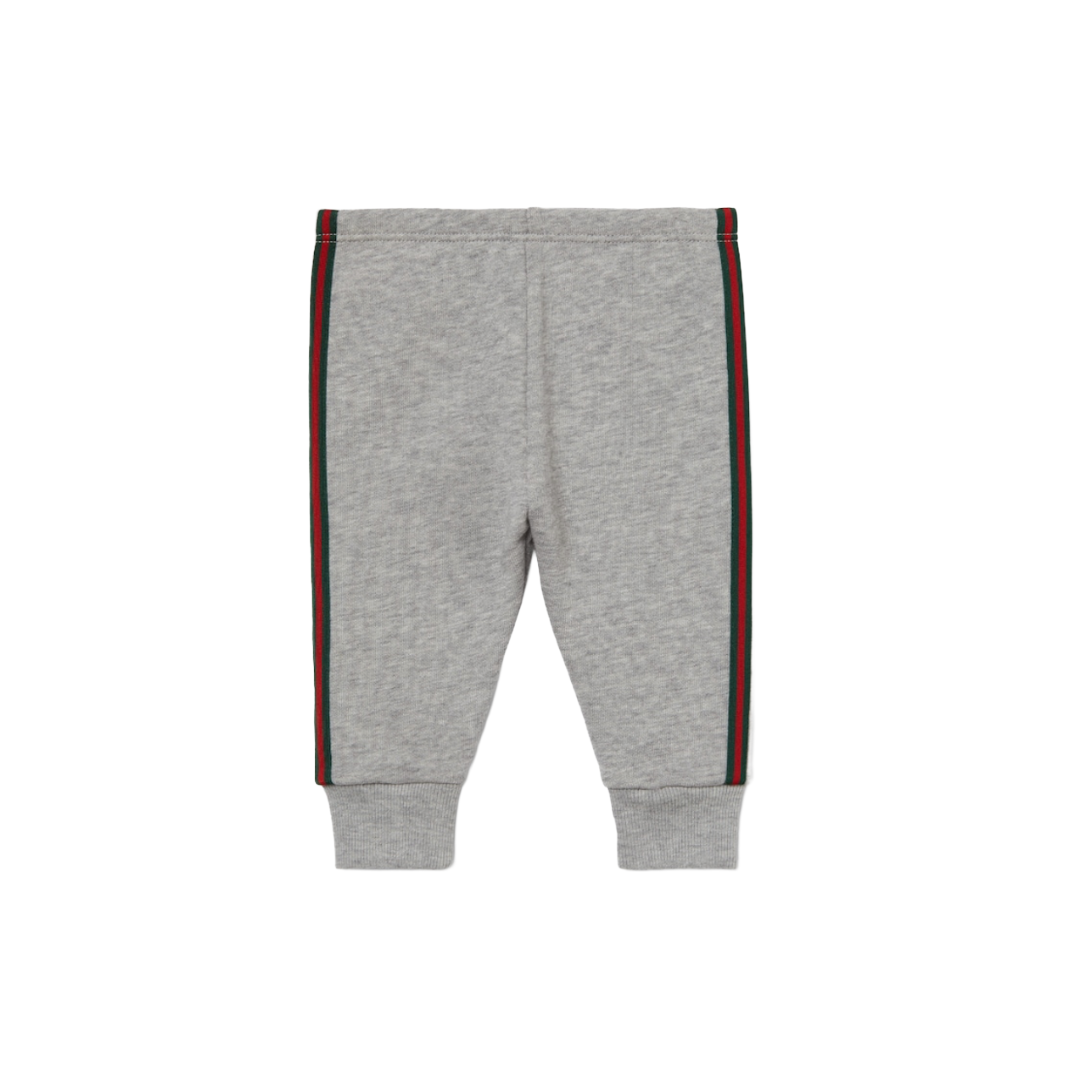 GUCCI - Babyhose aus Baumwolljersey mit Web