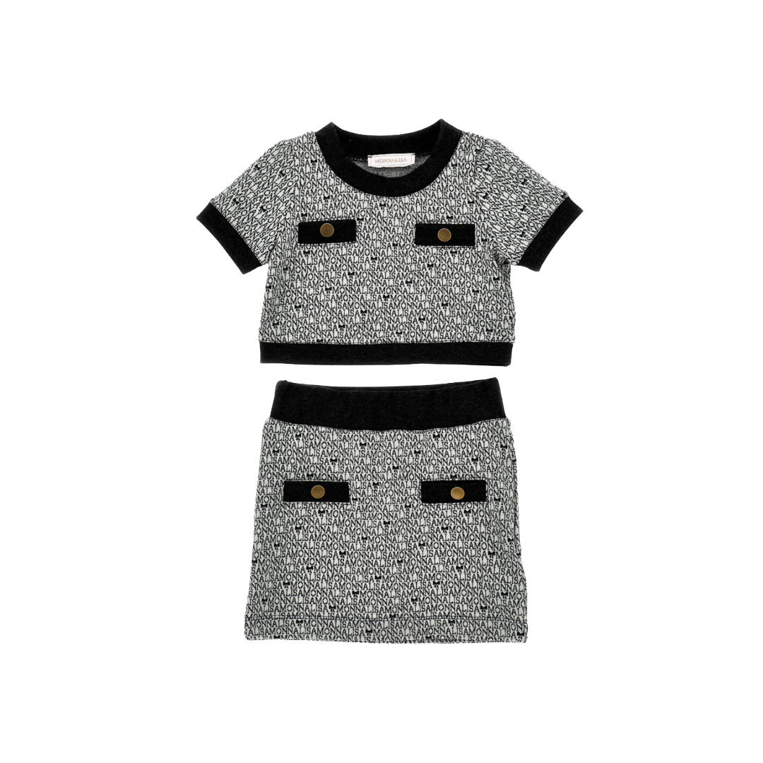 Monnalisa - Set Hemd und Rock