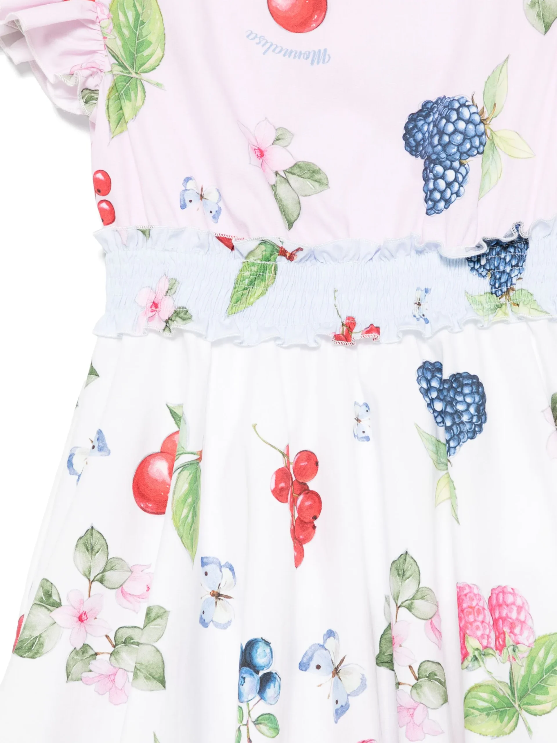 Monnalisa Kleid mit Print – Bild 2